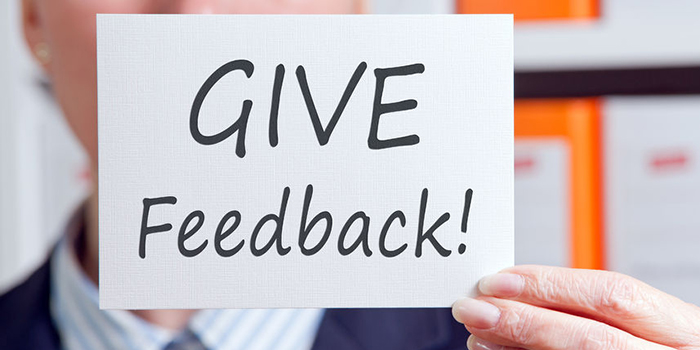 How to Give Feedback